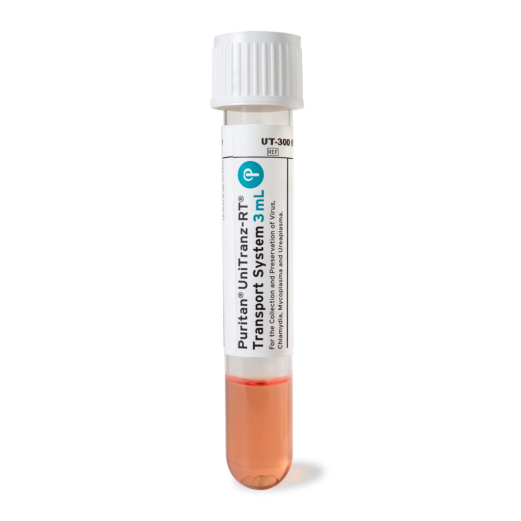 Puritan UniTranz-RT 3ml Universal Transport Solution - Round Bottom Tube