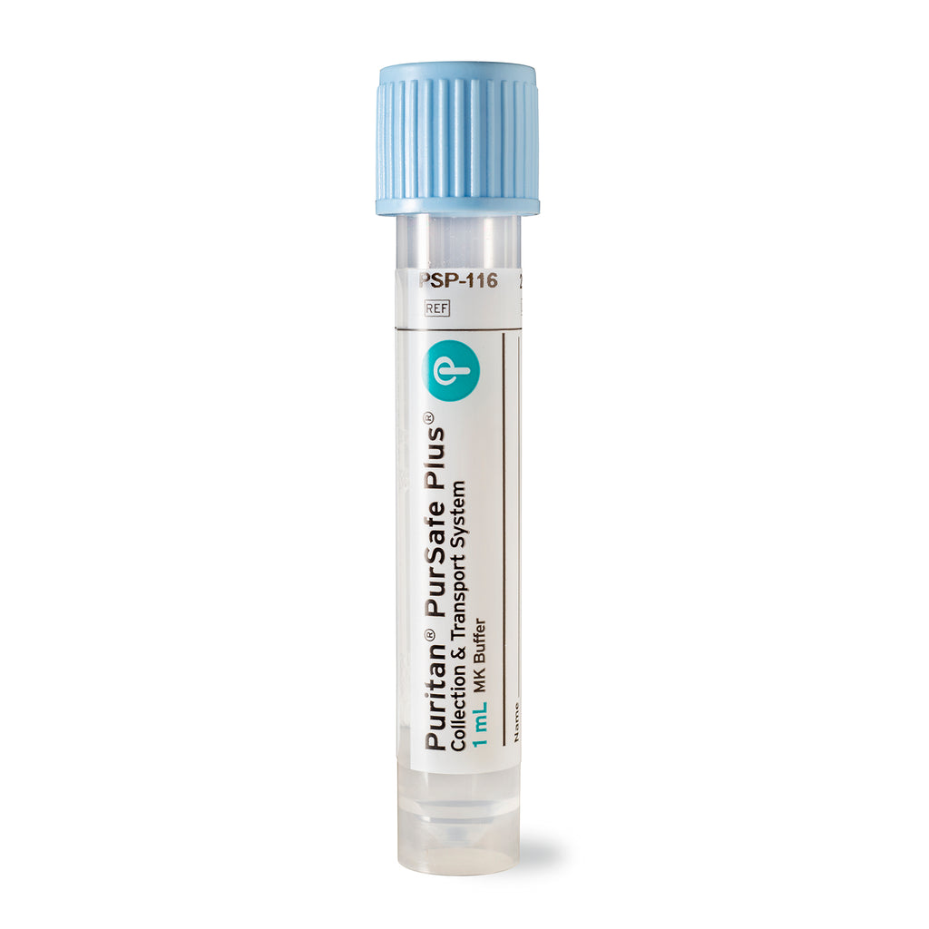 Puritan PurSafe Plus® 1ml MK Buffer and 6" Sterile Mini-Tip Flock Swab