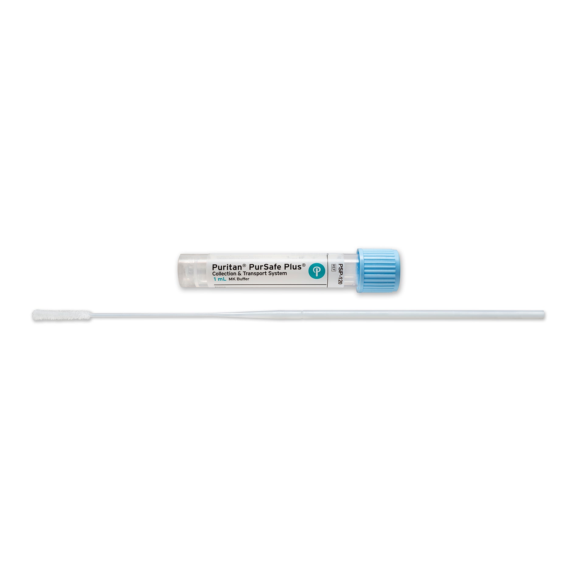 Puritan PurSafe Plus® 1ml MK Buffer and 6" Sterile Ultrafine Flock Swab