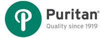Puritan logo with a green circle and white 'P' 