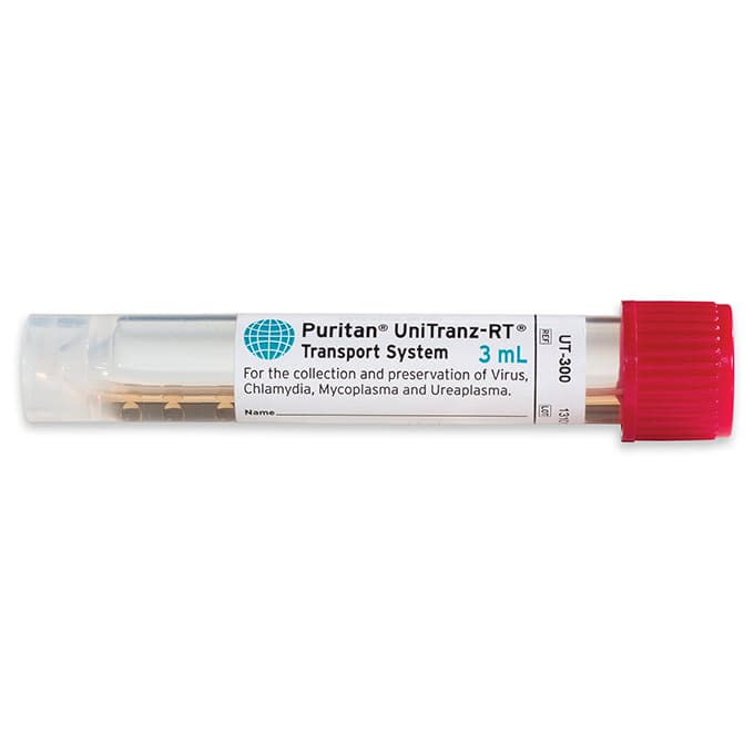 Puritan UniTranz-RT 3ml Universal Transport Solution - Vial Only