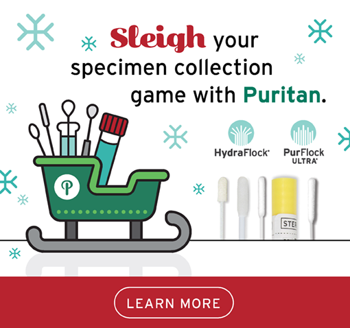 Sleigh your specimen collection game with Puritan. 