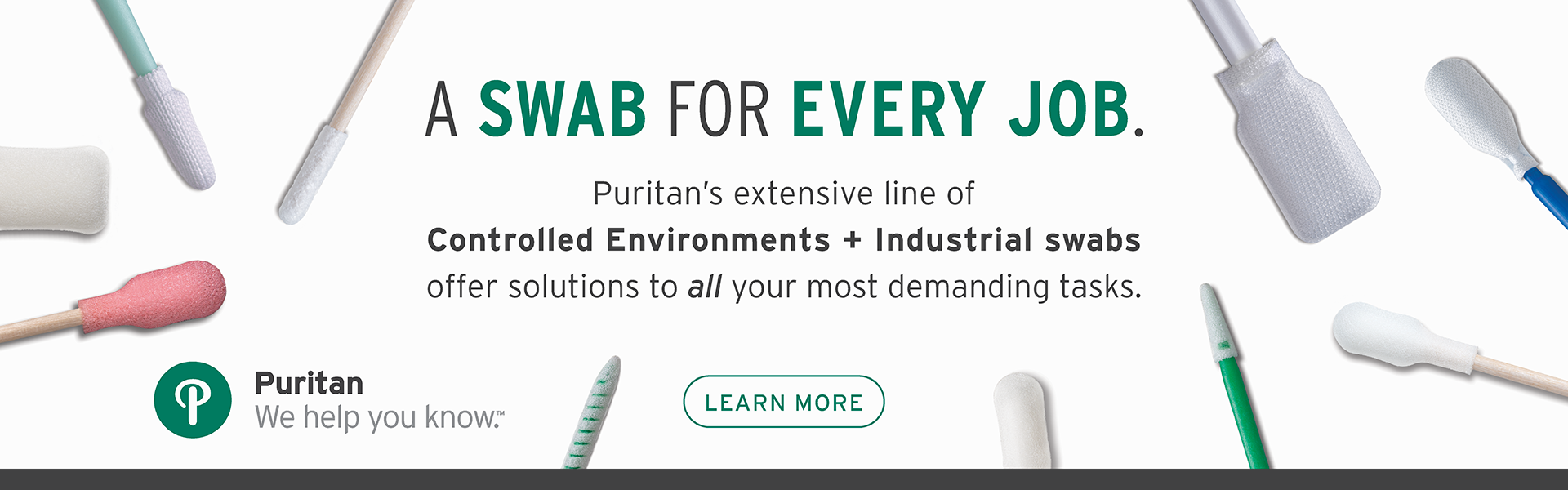 A Swab for Every Job - Industrial and Controlled Environment Swabs