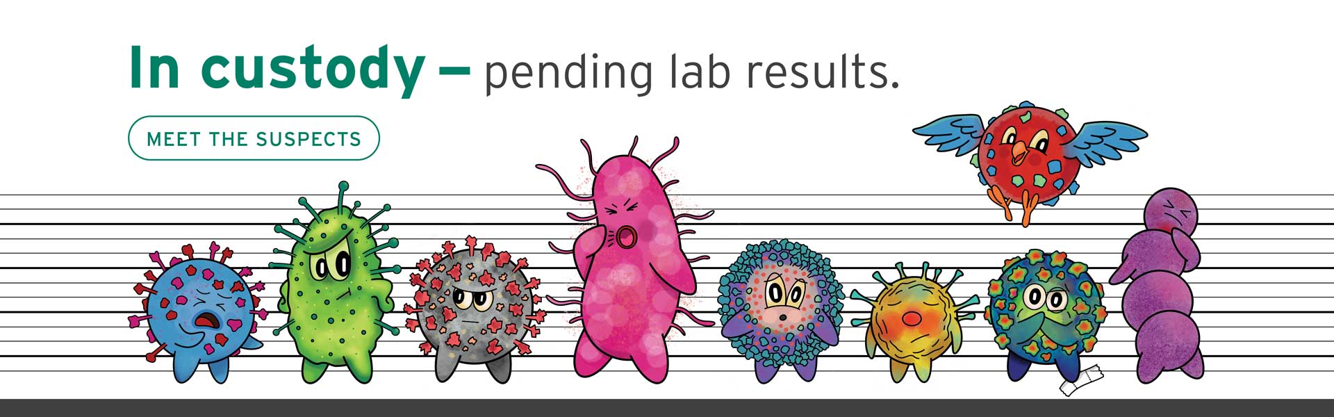 2025 Seasonal Illness Characters