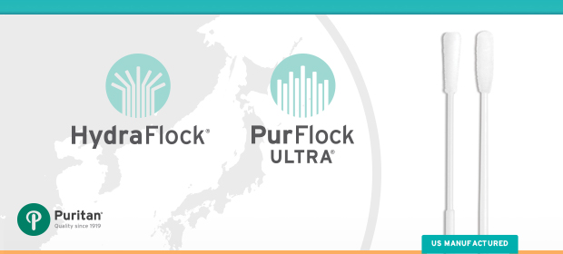 Puritan Awarded Japanese Patents for Flocked Swabs