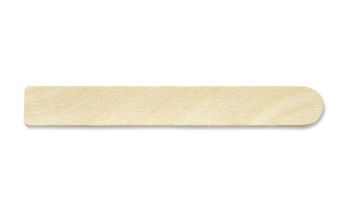 Puritan 5.5" Thick Wood Flat Stir Stick/Tongue Depressor w/Square End