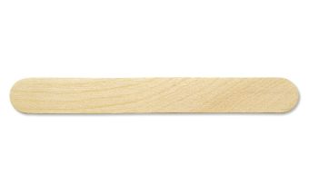 Puritan 6" Thick Wood Flat Stir Stick/Tongue Depressor