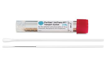 Puritan UniTranz-RT 3ml Filled Vial w/ Sterile Mini-tip & Standard Polyester Swabs