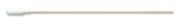 PurSwab 6" Small Foam over Cotton Swab w/Wooden Handle, Bulk