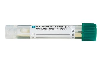 Puritan ESK Sampling Kit - 4" Sterile Polyester Swab & 4ml Buffered Peptone Water