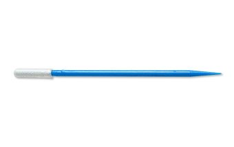 PurSwab® 3" Small Knitted Polyester Swab w/Glass-Filled Blue Polypropylene Handle